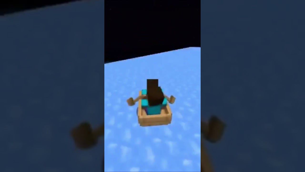 Into the space #minecraft #shorts смотреть онлайн
