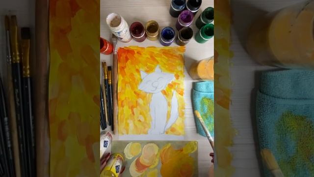 Как нарисовать Солнечного кота
