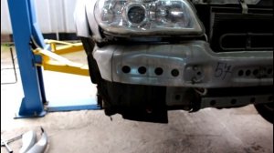 Chevrolet Niva 4х4 Шевроле Нива 2016 года Замена переднего бампера