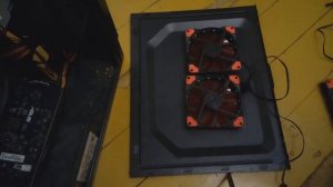 Установка вентиляторов RGB подсветкой