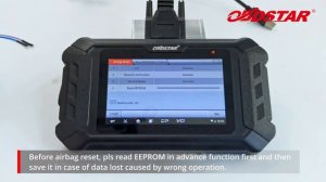 How to Use OBDSTAR P50 Airbag Reset Kit to Reset SRS on Bench  -obdii365