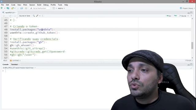 RapidinhasR(0012) - Configurando o 'Token' do GitHub no RStudio смотреть онлайн