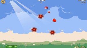 ЗЛАЯ ДИЧЬ Rolling Angry Birds #1 Рэд в День Святого Валентина. Играю в браузерные игры на крутилкин