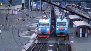 Отправление ЭП1М-668 с поездом №139 Адлер — Новосибирск