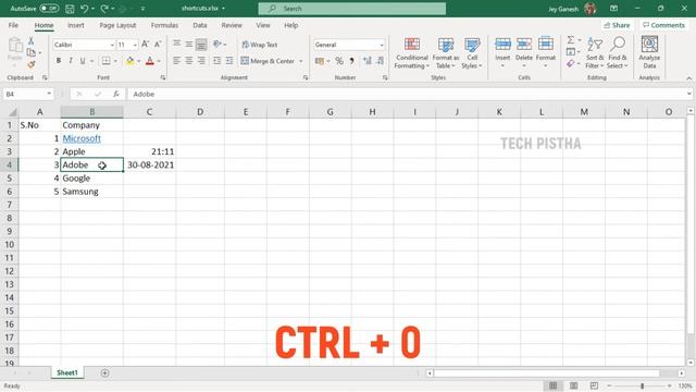 20 Important Excel Shortcuts Must You Know