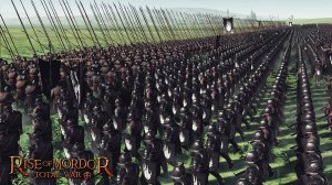 10 000 Урук Хаев Изенгарда VS Эльфы 6 000 Cinematic Battle Rise Of Mordor - Властелин Колец