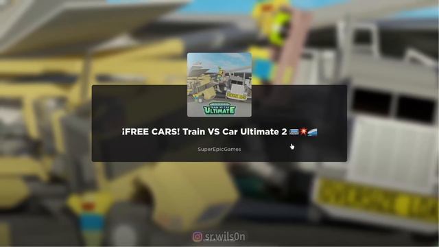 Coloquei um caminhão na frente do Trem no ROBLOX KKKKK смотреть онлайн