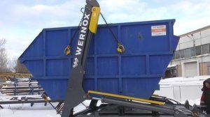 Портальный бункеровоз WERNOX на шасси HYUNDAI Mighty