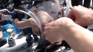 Замена масляного фильтра Yamaha Drag Star 1100
