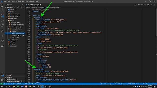 Práctica DevOps 10: Configuración Jenkins y SonarQube смотреть онлайн