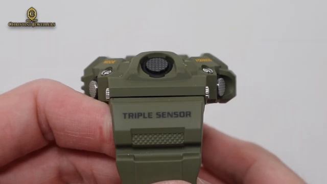 UNBOXING CLASSIC G SHOCK RANGEMAN TRIPLE SENSOR OLIVE GREEN GW9400-3 смотреть онлайн