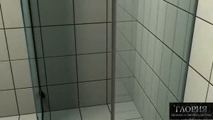 Монтаж и установка душевого уголка