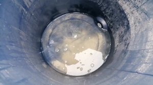 Жёсткая вода из скважины на моей даче. Что остаётся в осадке