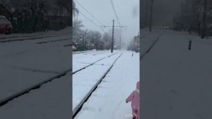 Зимняя сказка в Краснодаре.Первая,настоящая зима Даришки ??❄️⛄️?? Январь 2021 ?