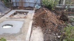 Душ и тулает из керамзитных блоков первая часть