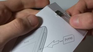 Вставляем и извлекаем микро SIM-карту - HTC 8X WP8