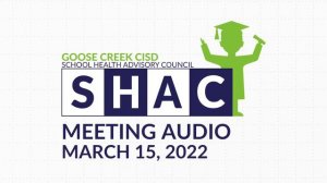 SHAC Meeting - March 15, 2022