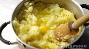 Картофельные котлеты с курицей