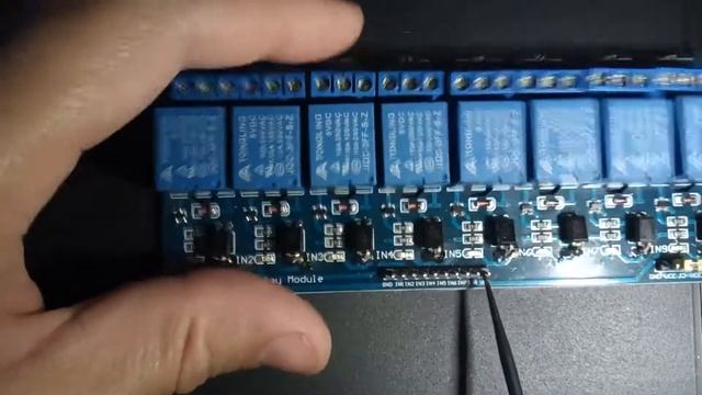 Модуль реле. Меняем минус на плюс. смотреть онлайн