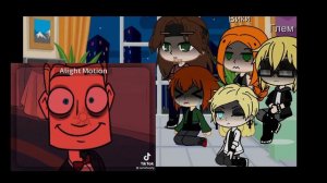 Реакция Metal family на тик ток(5/6)гача клуб/