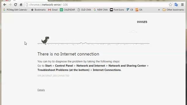 Chrome Tips: That No-Connection T-Rex Is a Hidden Game смотреть онлайн