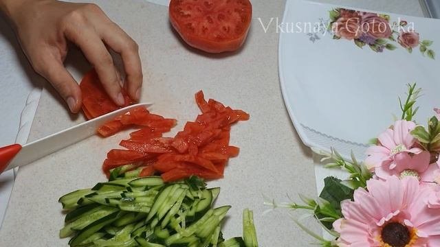 Этот салат бесподобен!!! САЛАТ ДЛЯ БОЛЬШОЙ СЕМЬИ. Салат для больших мероприятий