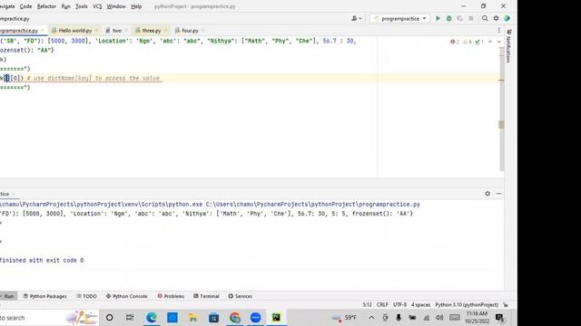 Day 17- Batch 3 - REFRESH SESSION ON DICT - DICTIONARY - Part 6 смотреть онлайн