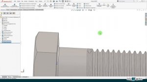 SolidWorks. Создание резьбы (2 способа)