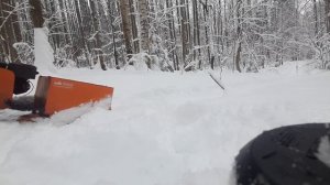 Застрял в лесу.Мотобуксировщик подвёл меня. мотобуксировщик гепард LONG15