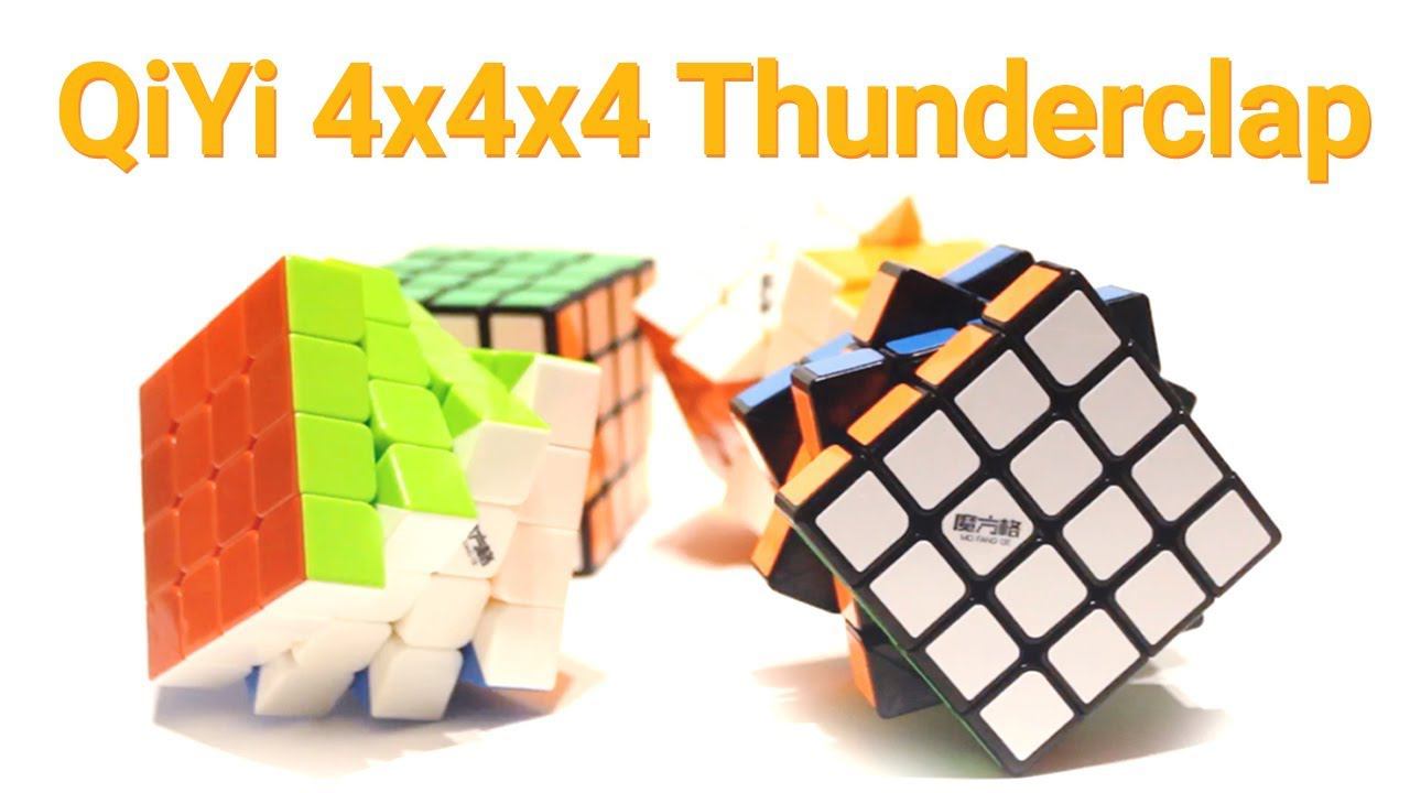 ОБЗОР QIYI MOFANGGE 4x4x4 THUNDERCLAP - ЛУЧШЕГО БЮДЖЕТНОГО КУБИКА 4х4