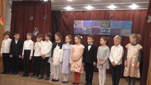 «Музыка» и «Доброта» в исполнении хора второго класса. Май 2022