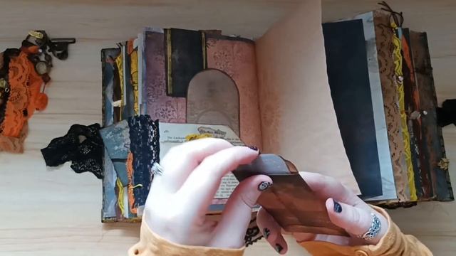 *Sold* Sepia Gothic Junk Journal Flip Through смотреть онлайн