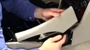 Снятие подлокотника w211 (1/4)