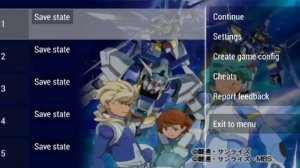 Kidou Senshi gundam age cosmic drive ppsspp