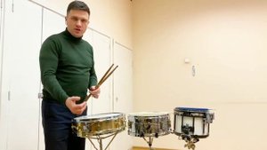 Видео обзор ударных инструментов. Малый барабан 🥁