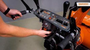 Бензиновые снегоуборщики Daewoo: запуск двигателя ключом от Аккумулятора 21В