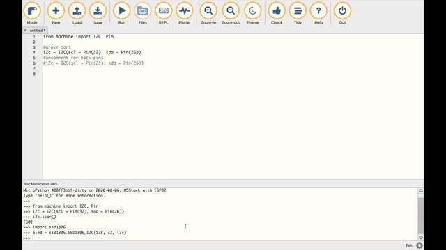 Enhancing M5 Atom with SSD1306 OLED Screen in Micropython смотреть онлайн
