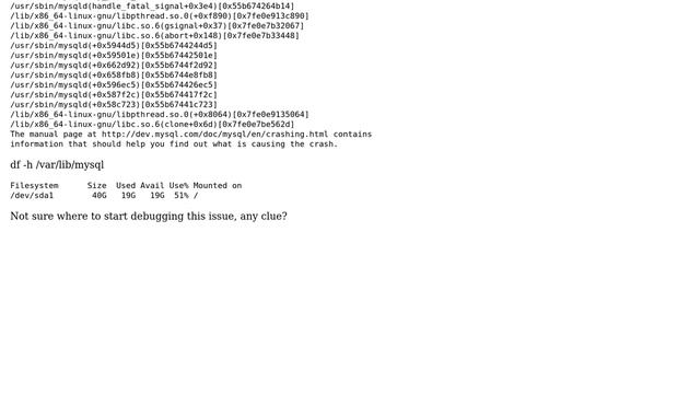 'Can't connect to local MySQL server through socket '/var/run/mysqld/mysqld.sock' (111)' смотреть онлайн
