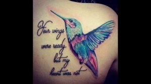 31 Cute Hummingbird Tattoos Designs