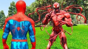 ЧЕЛОВЕК ПАУК И КАРНАЖ в НЕТ ПУТИ ДОМОЙ в ГТА 5 МОДЫ! ОБЗОР МОДА в GTA 5 ВИДЕО MODS