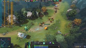 FPS Dota 2 E5 2678 v3, X99-TF, DDR3 1866, RX 580 8Gb,  Full HD, API Vulkan, NO unlock