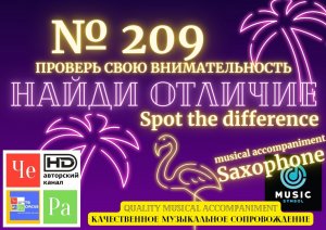 "Найди отличие" / "Spot the Difference" _ выпуск № 209