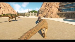 ALL MEDIUM CARNIVORE DINOSAURS BATTLE ROYALE - Jurassic World Evolution 2