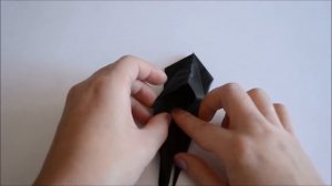 ДАЖЕ ШЕВЕЛИТСЯ КАК ЖИВОЙ ! Паук из бумаги. Оригами. Spider out of paper. Origami.