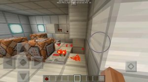 ПЕРВЫЙ МЕХАНИЗМ на КОМАНДНЫХ БЛОКАХ - ЛАЗЕРНАЯ ДВЕРЬ Minecraft PE 1.0.5