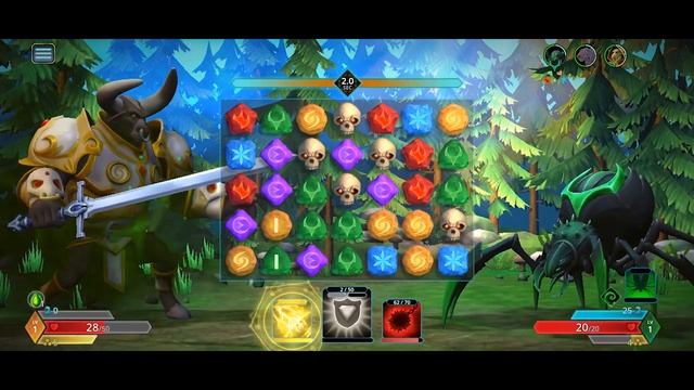 Puzzle Quest 3 Gameplay/First Look/New Mobile Game смотреть онлайн