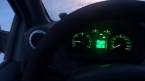 Соболь с двигателем Ivotech А275 и мороз 30 град