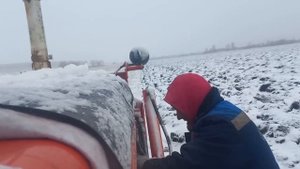 ДТ-75 Зимняя вспашка???