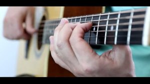 Нiч яка мiсячна на гитаре в стиле фингерстайл / Табы и ноты для гитары