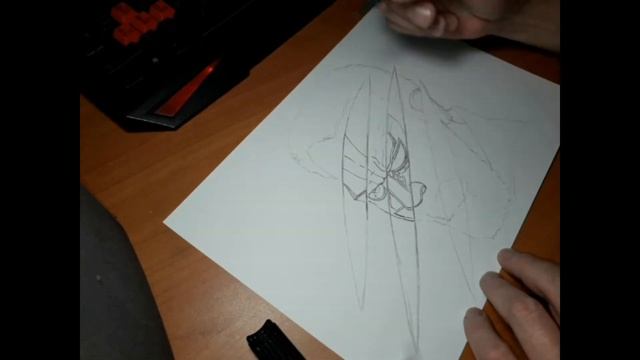 Росомаха | Как нарисовать Росомаху карандашом смотреть онлайн